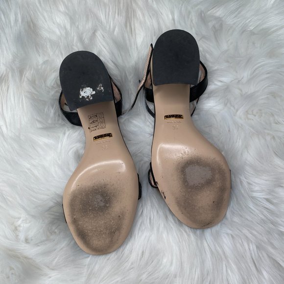 Gucci Marmont Mid-Heel Sandals size 36 - Picture 6 of 9